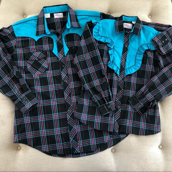 Kenny Rogers Other - Kenny Rogers Jack and Jill Western Shirts XXL M